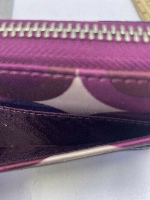 Coach Multi Color Accordion Large Wallet