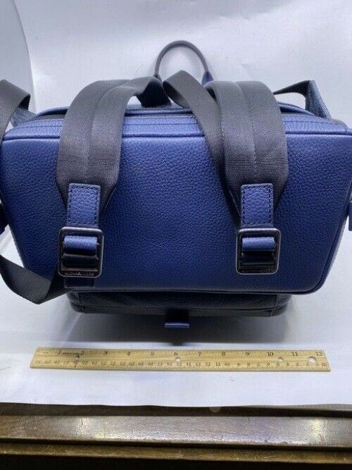 Michael Kors Hudson Logo And Rucksack Admiral Mlti Leather Backpack