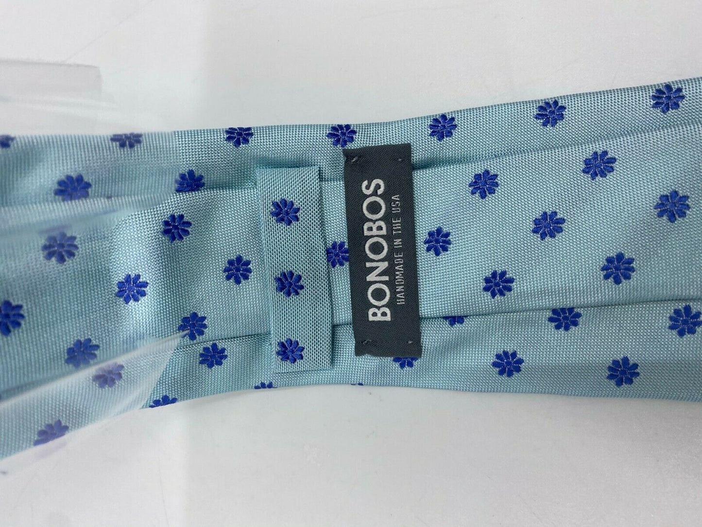 NWT BONOBOS Neck Tie Blue Flower Great for Spring MSRP 98