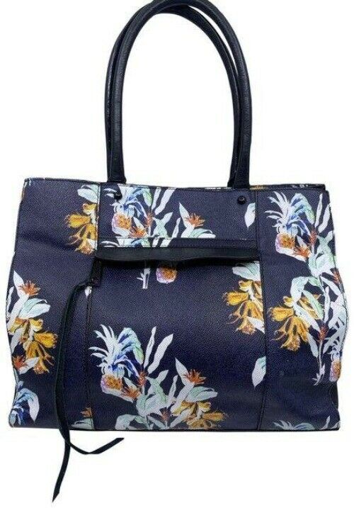 Rebecca Minkoff Shopping Xl Floral Multicolor Leather Tote