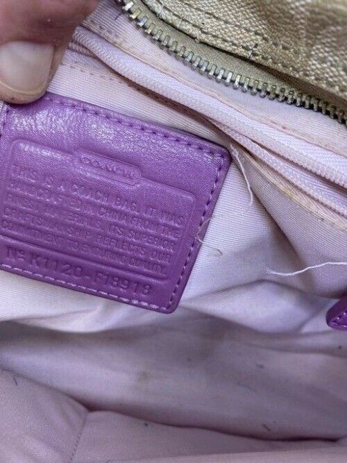 Coach Customized By Me Multicolor Coated Canvas Shoulder Bag
