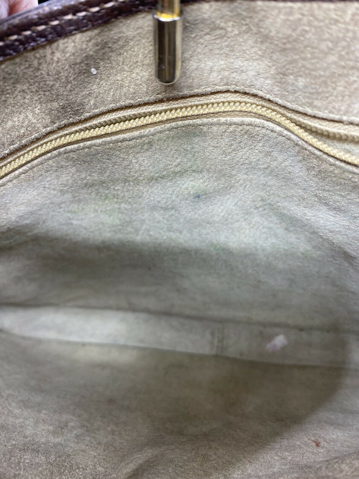 GUCCI Vintage brown Leather Hobo Bag