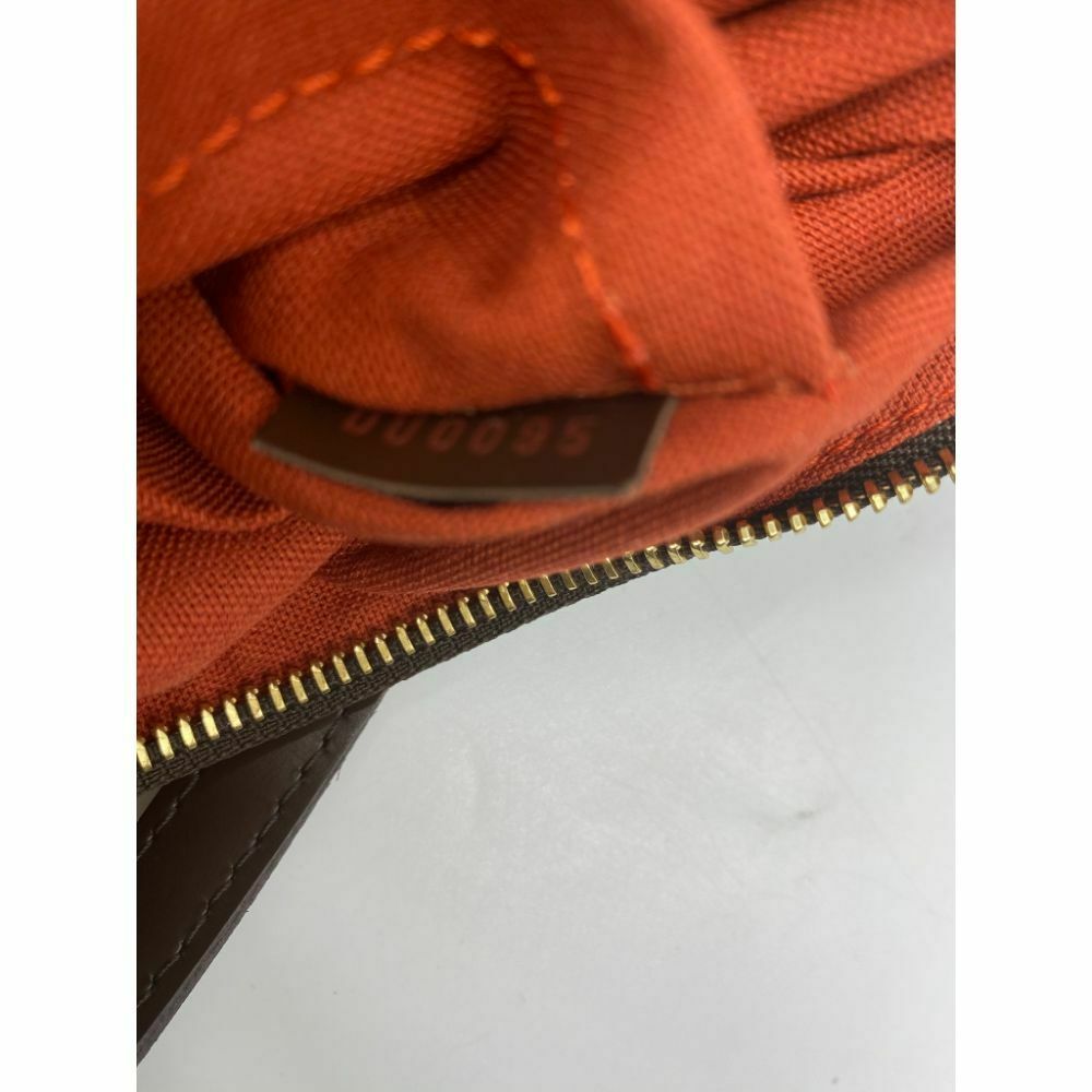LOUIS VUITTON Damier Brown Mini Pouch