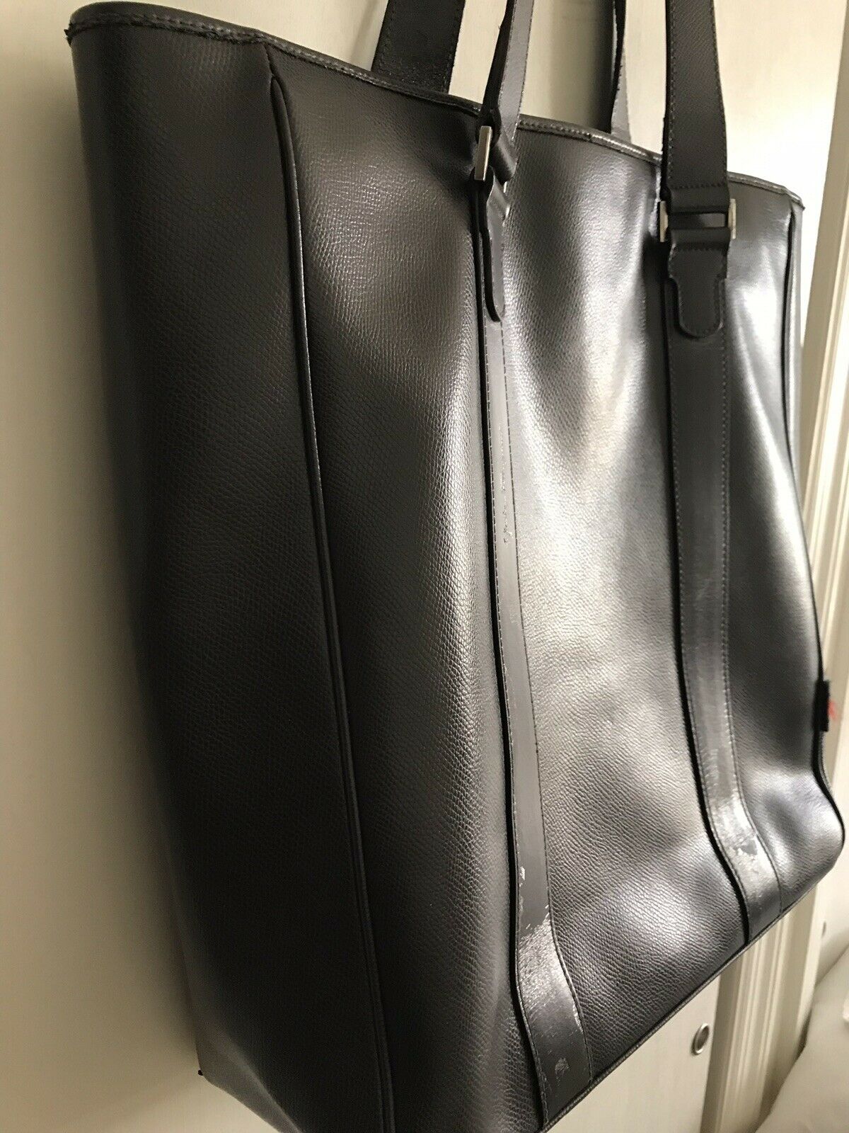 Salvatore Ferragamo Unisex Brown Leather Tote