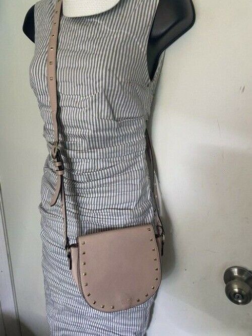 Victoria S Secret Festival Pink Faux Leather Cross Body Bag