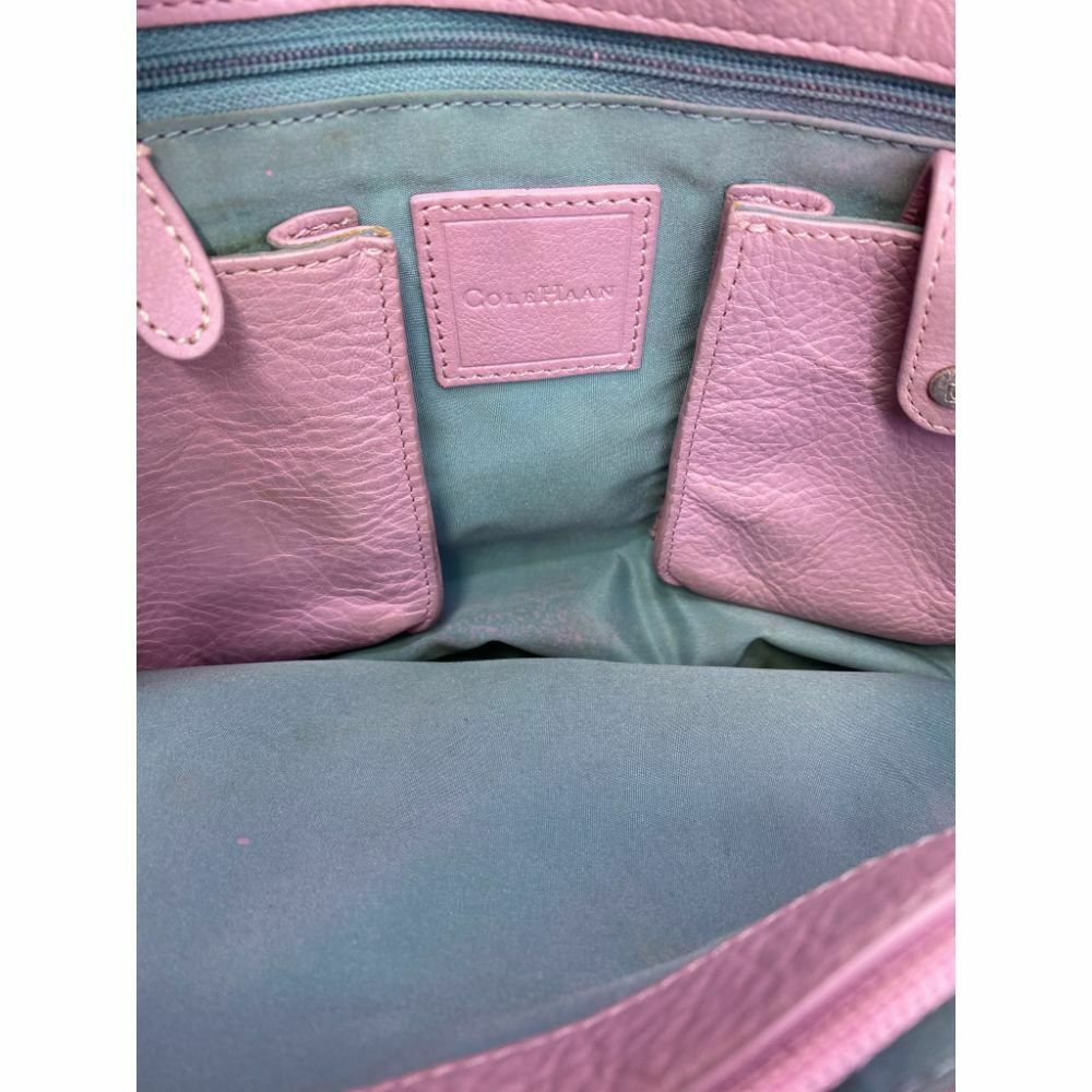 COLE HAAN Pink Large Leather Tote/ Shoulder Bag