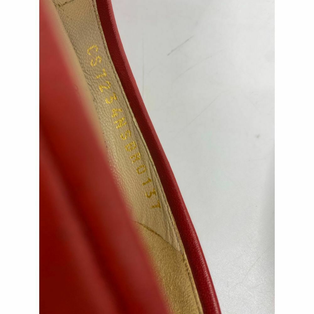 VALENTINO Red High Heels Size 37 Msrp 990 Made in Italy