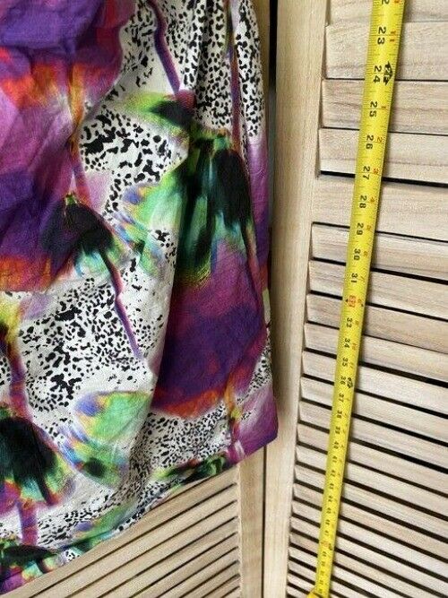 Nicole Miller multi color metal sheath small short formal dress