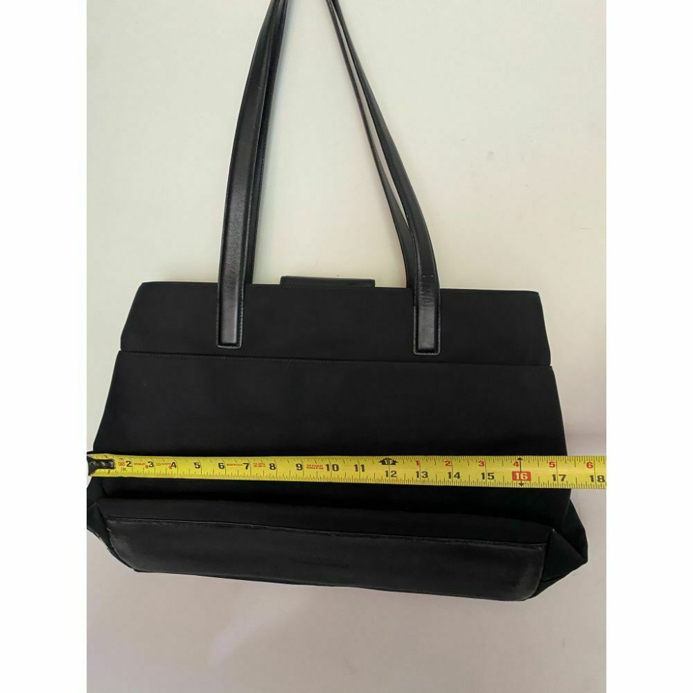 Coach Women's Large Black Fabric Tote Bag
