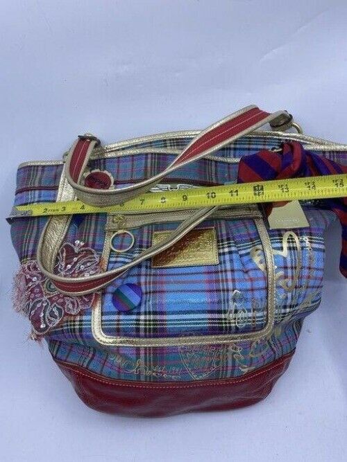 Coach w hand shoulder customized by me wapplique street multicolor shoulder bag
