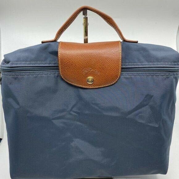Longchamp BLUE XL Nylon Shopper Tote