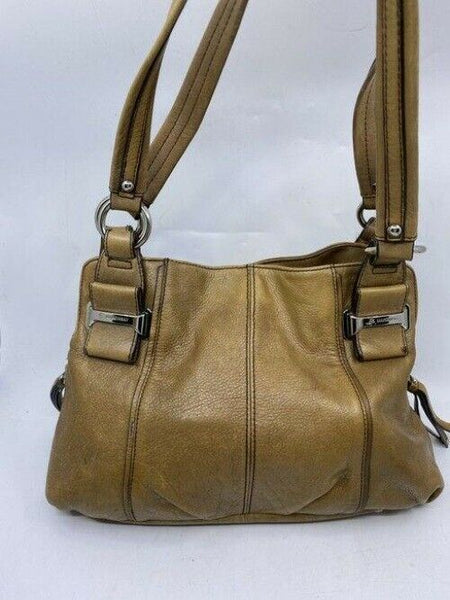 B Makowsky Msrp Tan Leather Shoulder Bag