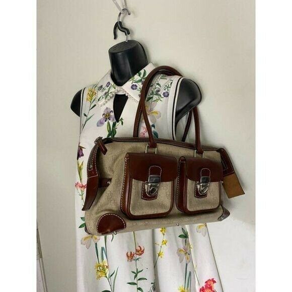 DOONEY & BOURKE Tan Brown Medium Size Doctor Bag