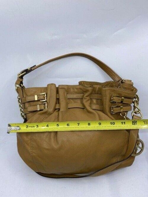 michael kors crossbody w w strap orange leather hobo bag