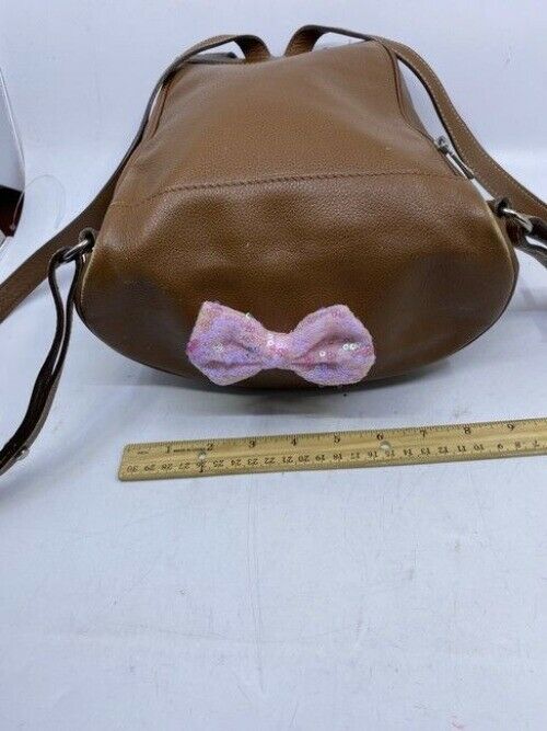 Longchamp Extra Back Pocket Brown Leather Backpack
