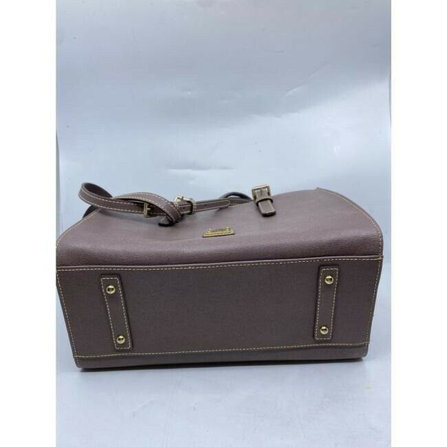 dooney and bourke large handbag w strap purple saffiano leather cross body bag