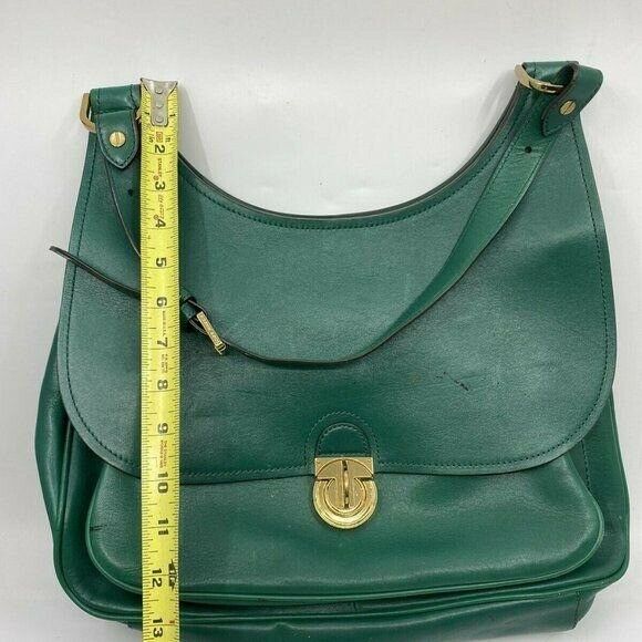 TORY BURCH Green leather hobo Bag