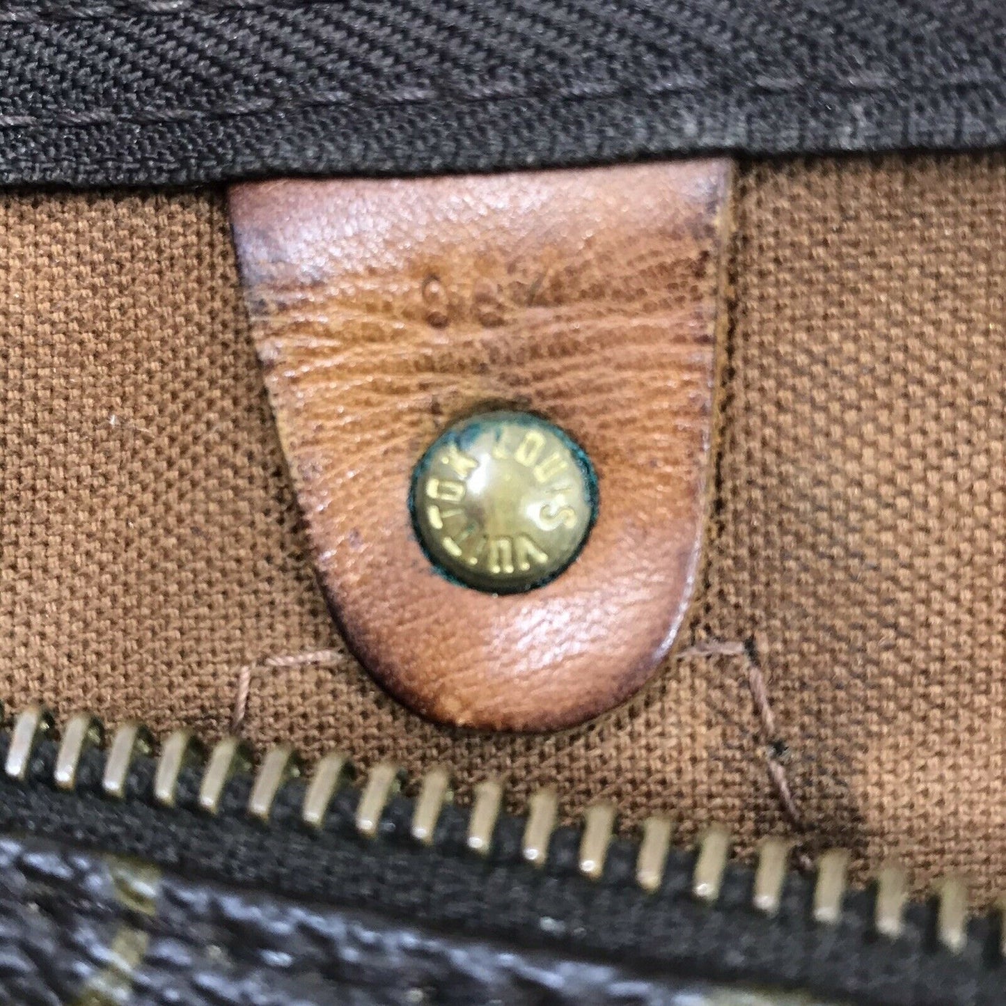 LOUIS VUITTON Vintage Speedy 35 Bag