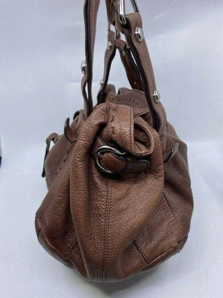 B Makowsky Msrp Brown Leather Shoulder Bag