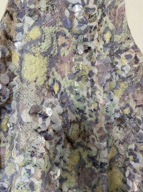 nicole miller multicolor new sequined msrp