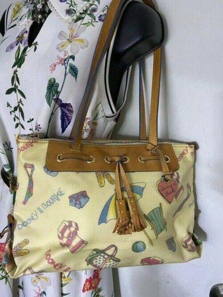dooney and bourke handbag multicolor tote