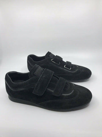 PRADA Men’s Suede Velcro Front Sneakers sz 8