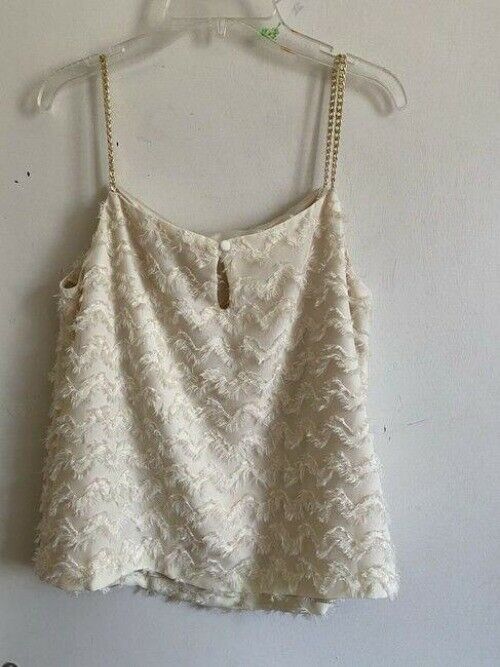 milly cream new women s sleeveless msrp small tank topcami