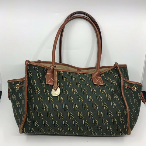 Dooney & Bourke Green Large Tote Bag