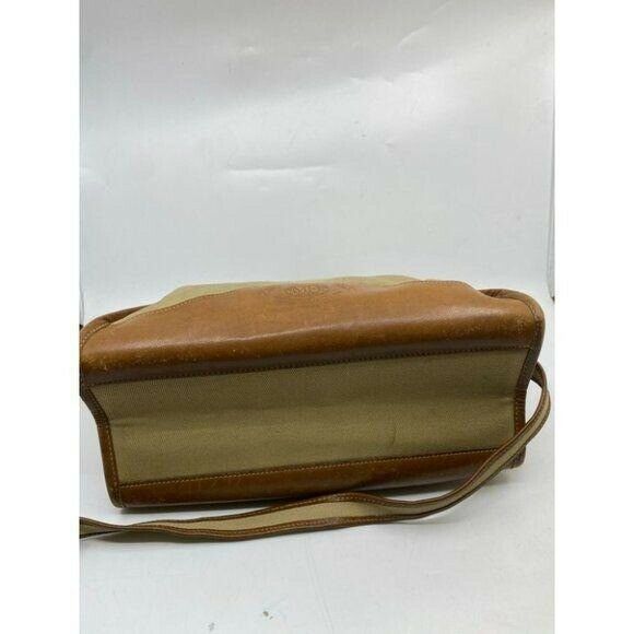 GHURKA Tan Brown Vintage Crossbody Bag