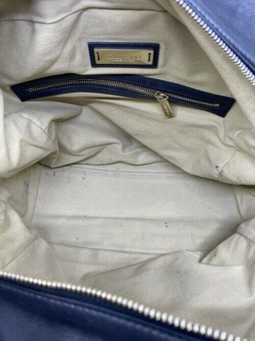 Jimmy Choo Justine Handbag Black Leather Shoulder Bag