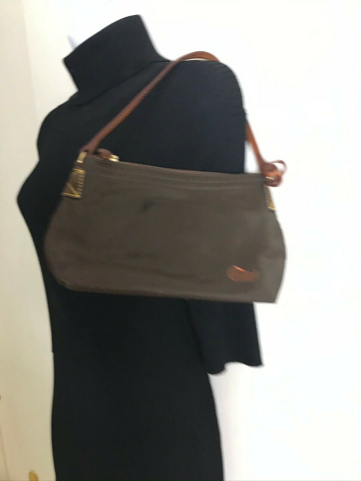 Dooney & Bourkek Brown Small Shoulder Bag