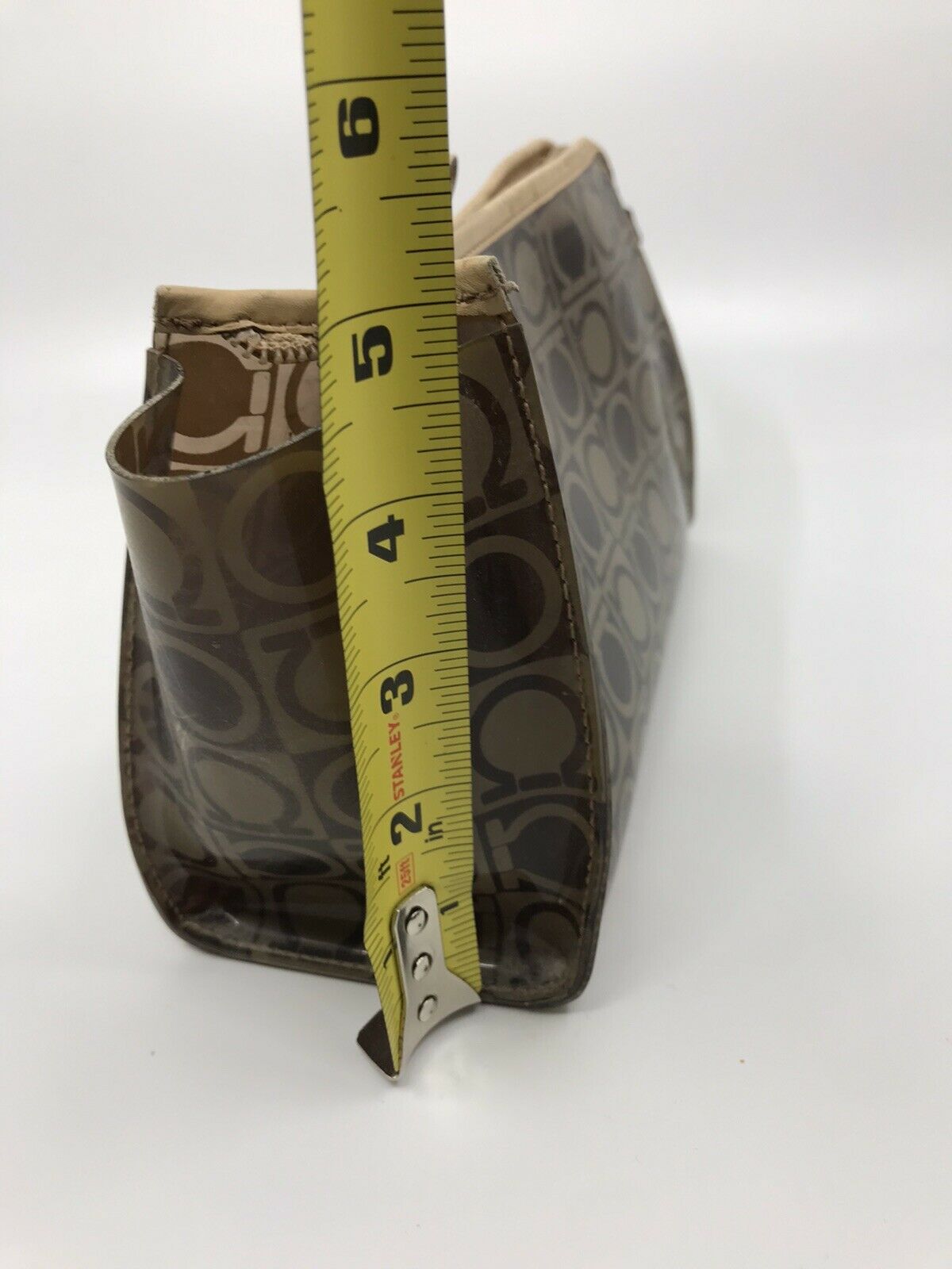 SALVATORE FERRAGAMO vintage Pastic Pouch