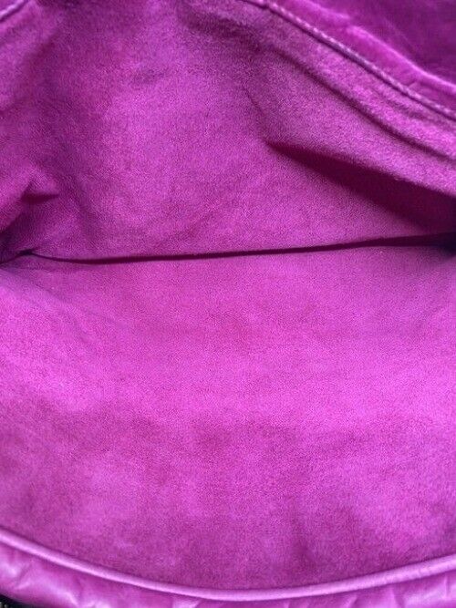 Mulberry Mabel Purple Leather Shoulder Bag