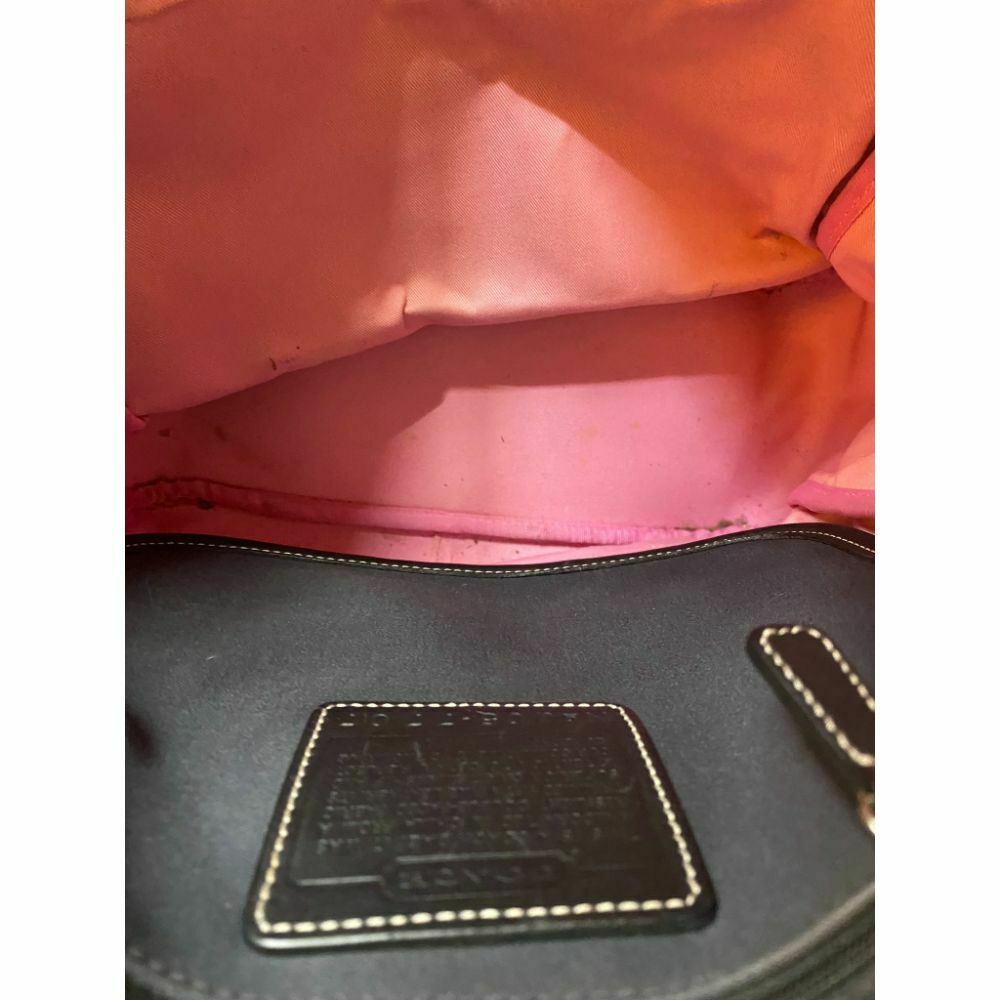 Coach Women's Large Black Fabric Tote Bag