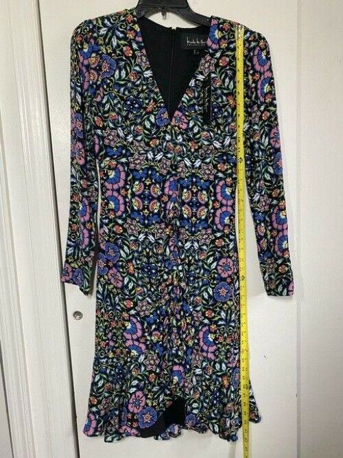 nicole miller multicolor new knee length printed msrp