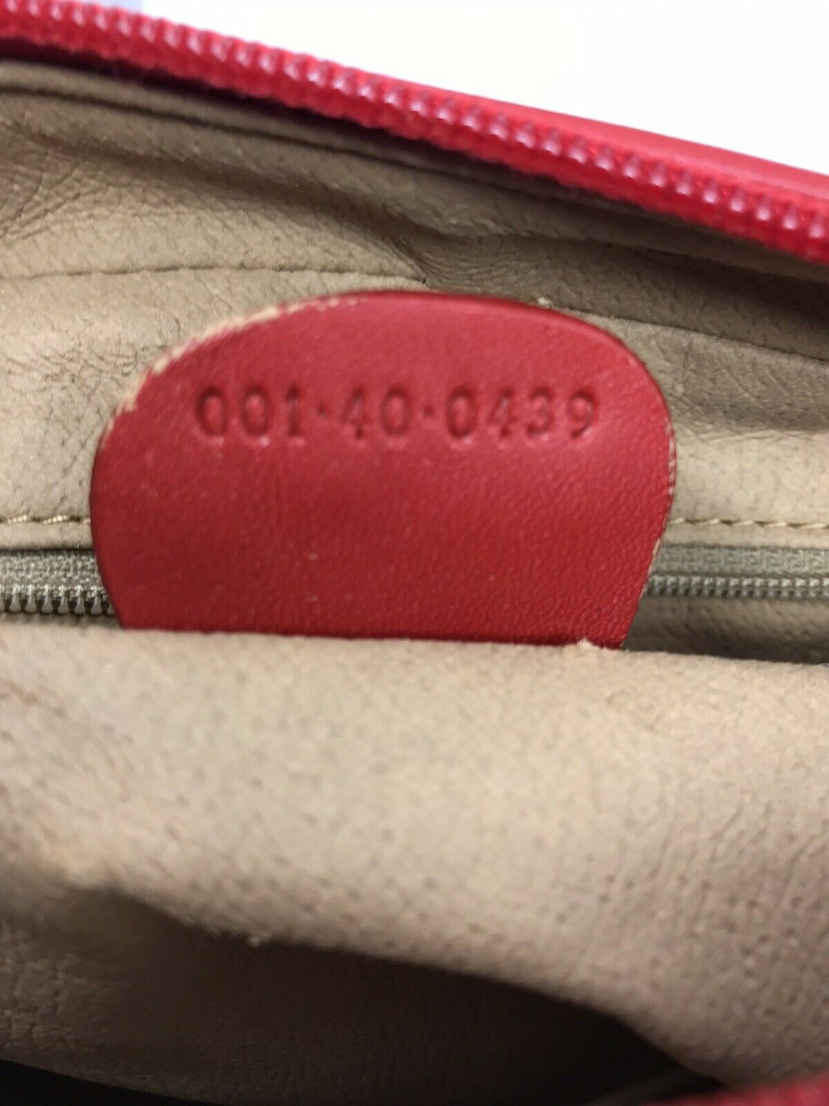 GUCCI Vintage Red Crossbody