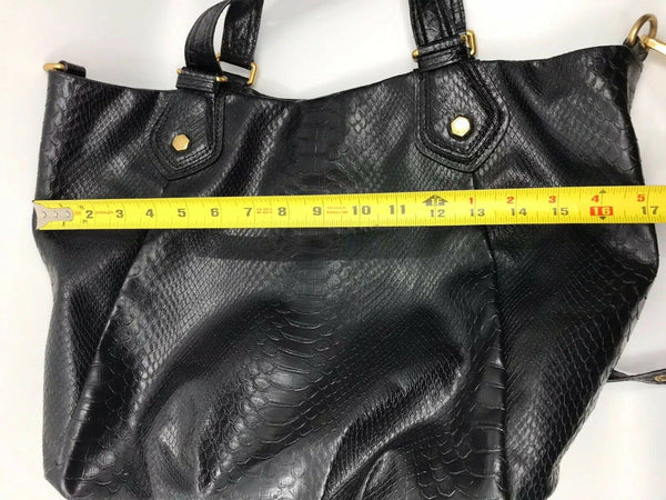 Marc Jacobs Leather Bucket Bag Python Embossed
