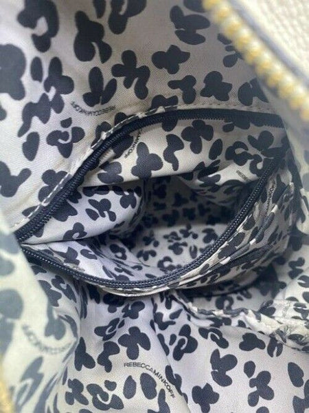 Rebecca Minkoff Stevie Julian Fringe Nubuck Gray Leather Backpack