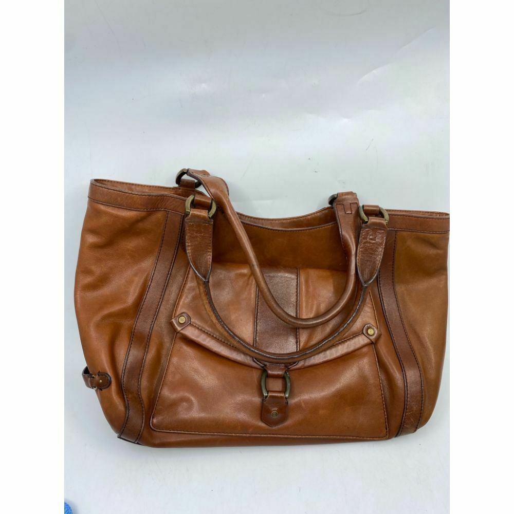 COLE HAAN Brown Large Leather Tote/ Shoulder Bag