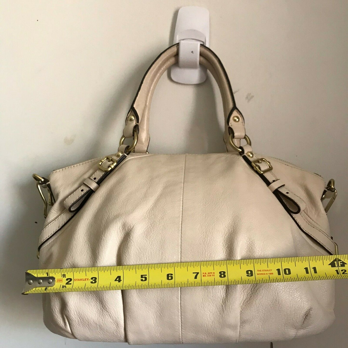 Coach leather tote bag