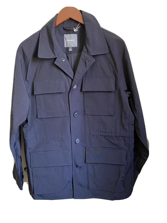 New BONOBOS Navy Utility Jacket