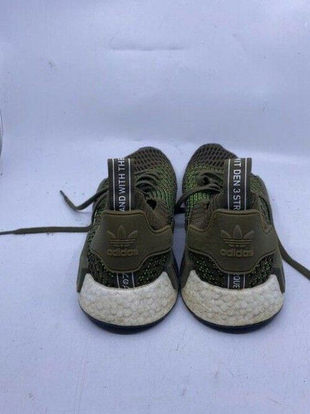 Adidas Brown Black Green Boost Sneakers Size Us