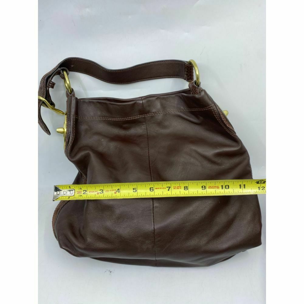 COACH XL Leather Brown Shoulder Bag Very Good Condition