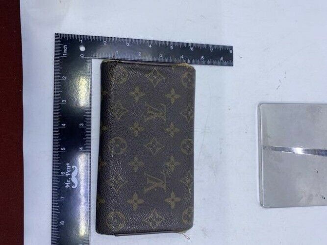 Louis Vuitton Brown Sarah De Large Canvas Travel M10988 Wallet