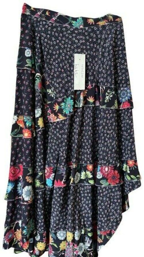 nicole miller multicolor msrp skirt