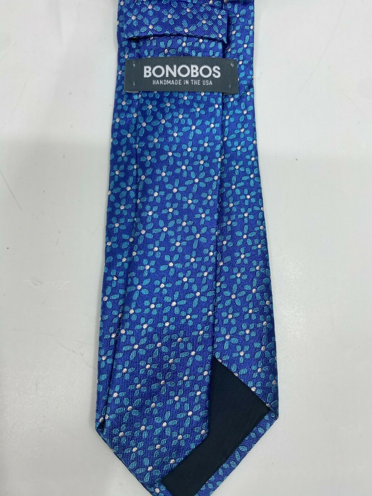 New! BONOBOS Neck Tie Blue Stars Great for Spring Msrp $98