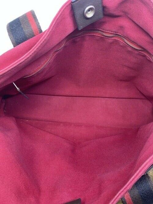 Hermes Sac Troca Horizontal Mm Red Cotton Tote