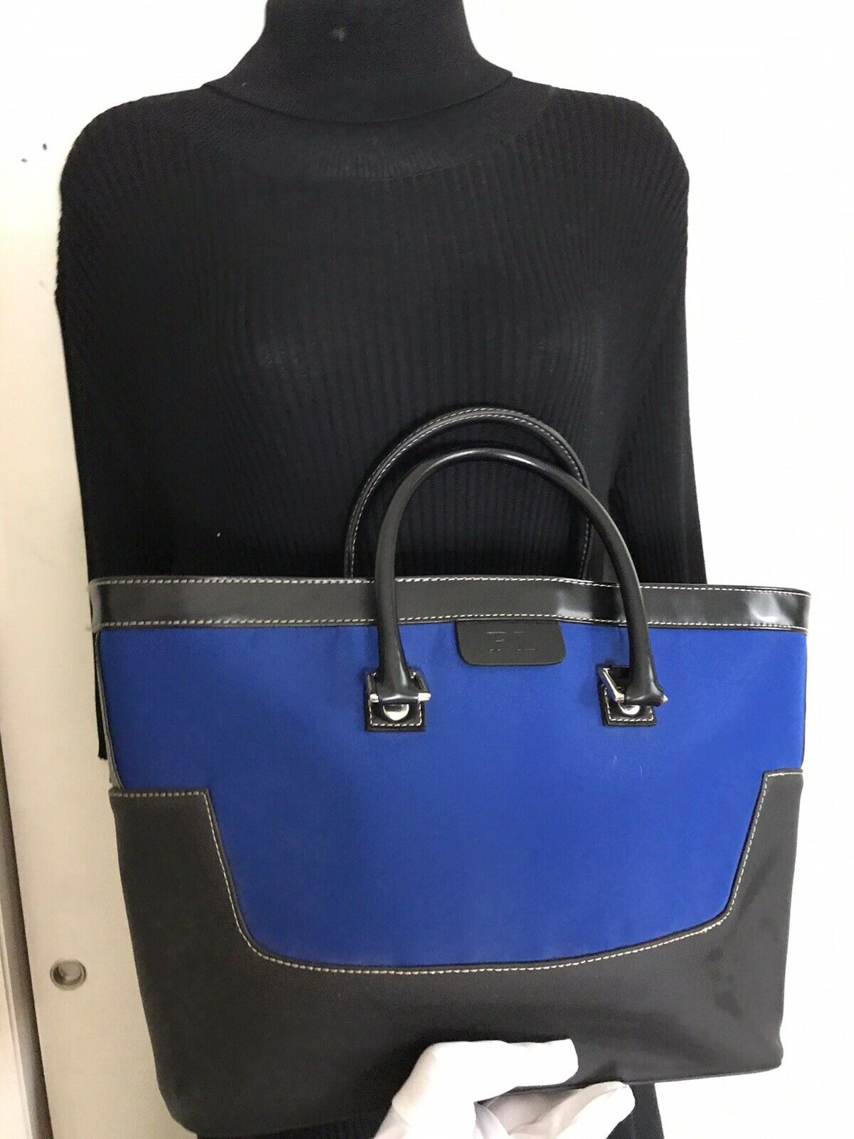 RALPH LAUREN Fabric Tote Bag