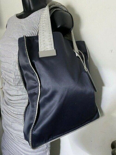 Devi Kroell Shoulder Bag Black Nylon Fabric Tote