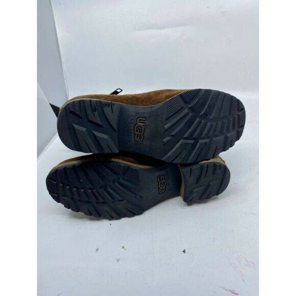 UGG Brown Leather Boots Size 6